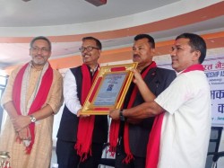 नेपाल भारत मैत्री संघ मकवानपुरद्वारा जनप्रतिनिधि सम्मानित